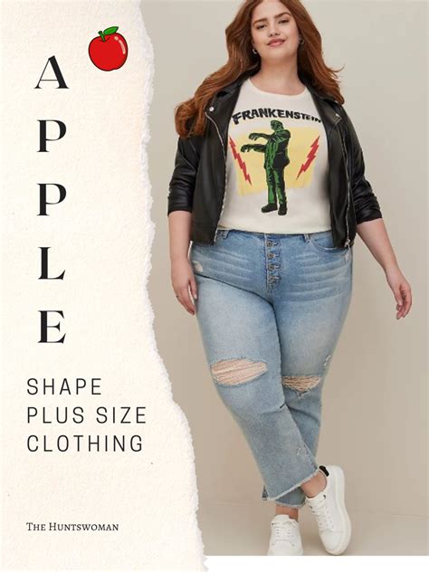 clothes for apple shaped plus size